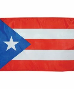 TAYLOR MADE Puerto Rico Courtesy Flag, 12" x 18"