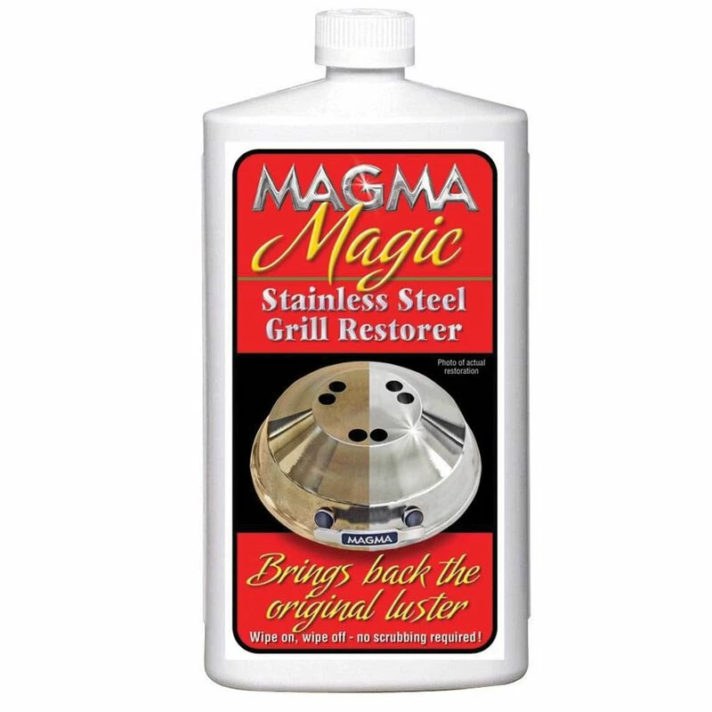 MAGMA Magic Grill Restorer & Cleaner 3 MAGMA Magic Grill Restorer & Cleaner
