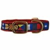 LEATHER MAN Code Flag Embroidered Dog Collar -OUTDOOR LIVING Store 10980340S SMALL CODE FLAGS