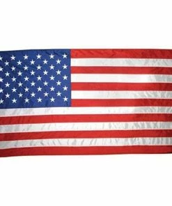 ANNIN FLAGMAKERS 12" x 18" U.S. Flag with Embroidered Stars -OUTDOOR LIVING Store 110510 LRG 1