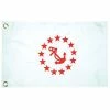 TAYLOR MADE Rear Commodore Flag, 12" x 18" -OUTDOOR LIVING Store 11712866 1500.07032019113013