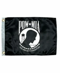TAYLOR MADE POW/MIA Novelty Flag 12" x 18"