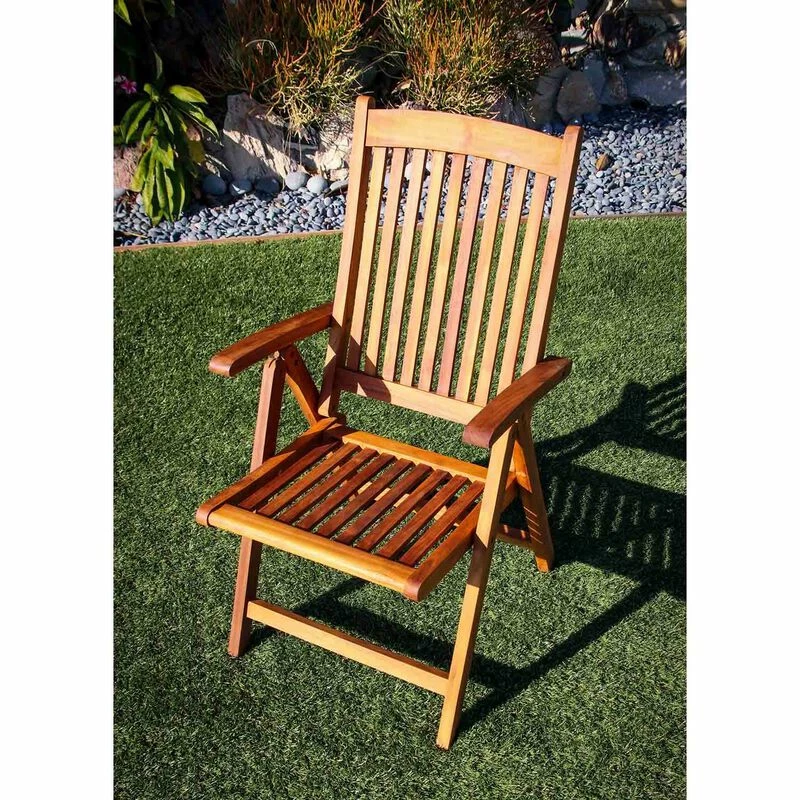 SEATEAK Avalon Teak Folding Deck Armchair 4 SEATEAK Avalon Teak Folding Deck Armchair - Image 2