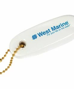 WEST MARINE Floating Key Chain, White