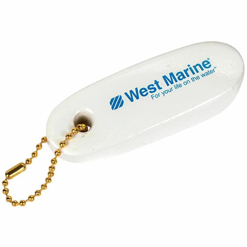 WEST MARINE Floating Key Chain, White 3 WEST MARINE Floating Key Chain, White