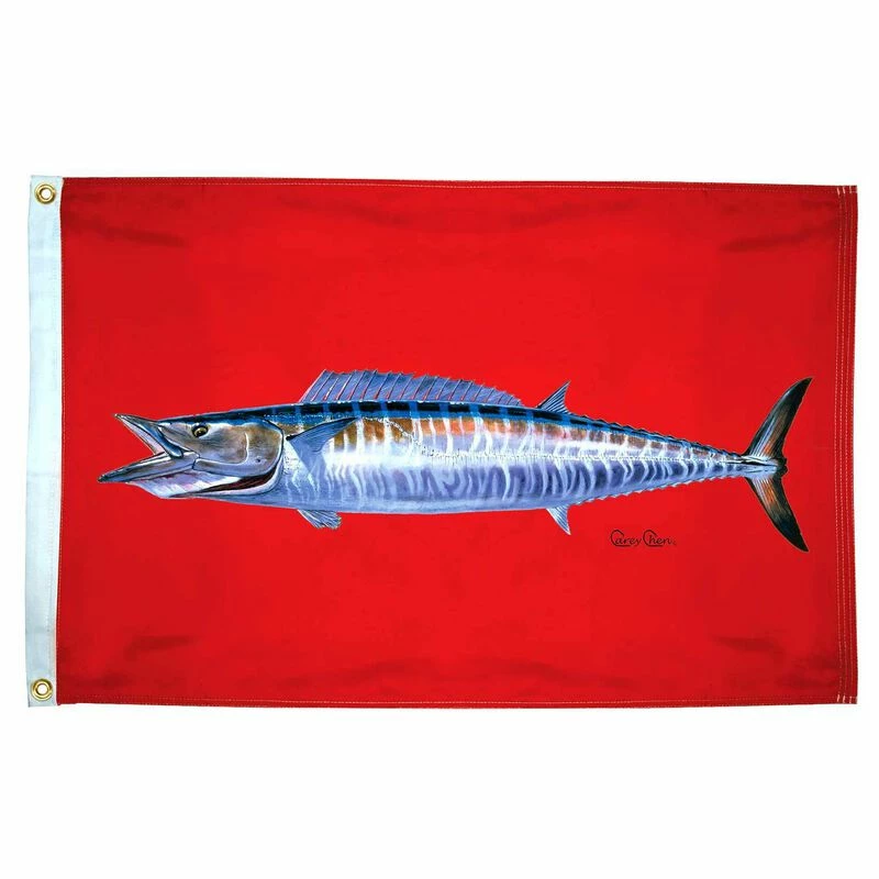 TAYLOR MADE Carey Chen Wahoo Flag, 36" x 60" 3 TAYLOR MADE Carey Chen Wahoo Flag, 36" x 60"