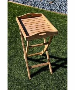 SEATEAK Teak Folding Tray -OUTDOOR LIVING Store 16225385 4 1500