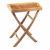 SEATEAK Teak Folding Tray -OUTDOOR LIVING Store 16225385 LRG
