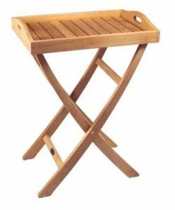 SEATEAK Teak Folding Tray