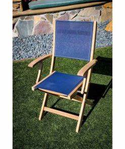 SEATEAK Bimini Teak Folding Deck Chair -OUTDOOR LIVING Store 16225401 4 1500