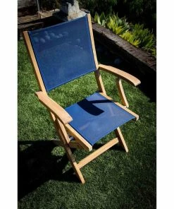 SEATEAK Bimini Teak Folding Deck Chair -OUTDOOR LIVING Store 16225401 6 1500
