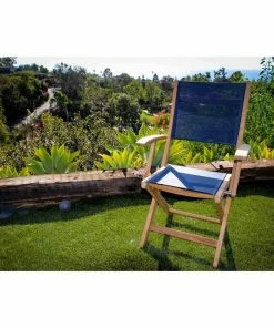 SEATEAK Bimini Teak Folding Deck Chair -OUTDOOR LIVING Store 16225401 7 1500