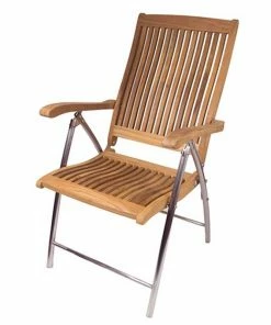 SEATEAK Windrift Teak Folding Deck Chair
