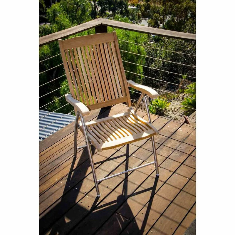 SEATEAK Windrift Teak Folding Deck Chair 7 SEATEAK Windrift Teak Folding Deck Chair - Image 5