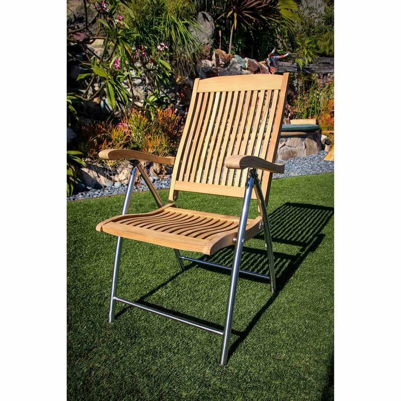 SEATEAK Windrift Teak Folding Deck Chair 9 SEATEAK Windrift Teak Folding Deck Chair - Image 7
