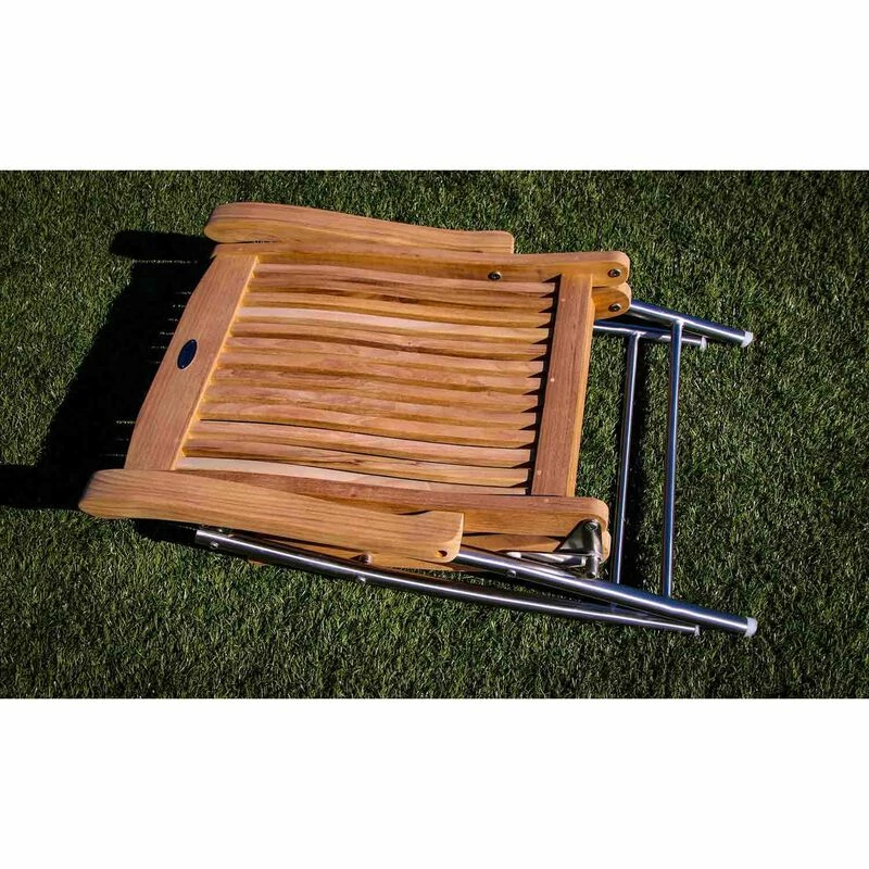 SEATEAK Windrift Teak Folding Deck Chair 11 SEATEAK Windrift Teak Folding Deck Chair - Image 9