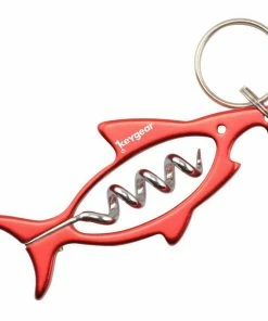 ULTIMATE SURVIVAL TECHNOLOGIES Shark Corkscrew Keychain