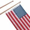 WHITECAP 48" Teak Ensign Flagpole