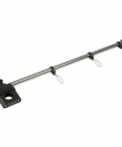WHITECAP 1/2" Stainless Steel Rail-Mount Flagstaff with Nylon Bracket