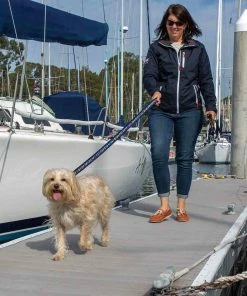 LEATHER MAN 1 1/4" Wide Nautical Code Flags Dog Leash -OUTDOOR LIVING Store 19273176 3 1500.06112019113009