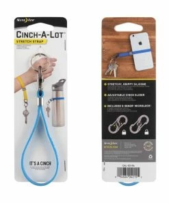 NITE IZE Cinch-A-Lot&trade; Stretch Strap - Blue -OUTDOOR LIVING Store 19273531 4 1500.30112018030022