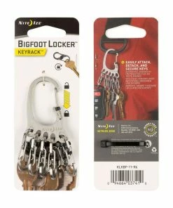 NITE IZE BigFoot Locker&trade; KeyRack&trade; - Stainless -OUTDOOR LIVING Store 19273556 4 1500.30112018030050