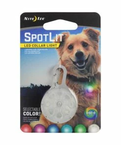 NITE IZE SpotLit&trade; LED Collar Light - Disc-O Select&trade; -OUTDOOR LIVING Store 19273648 3 1500.30112018033012
