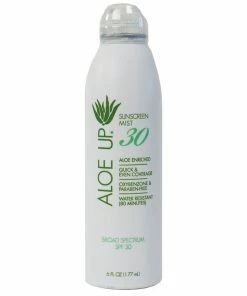 ALOE UP SPF 30 White Line Sunscreen Spray, 6 oz.