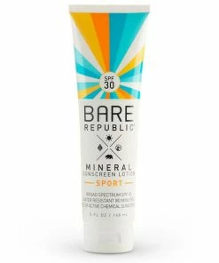 BARE REPUBLIC Mineral SPF 30 Sport Sunscreen Lotion, 5oz.