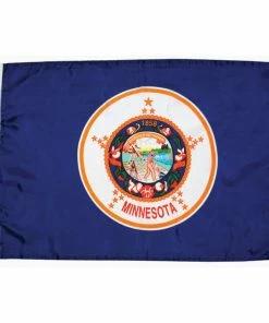 TAYLOR MADE Minnesota State Flag, 12" x 18"