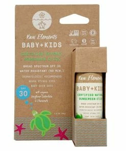 RAW ELEMENTS SPF 30 Baby + Kids Certified Natural Sunscreen Stick -OUTDOOR LIVING Store 19951722 4 1500.21022020033139