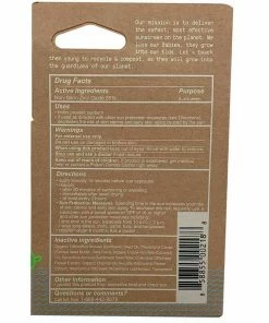 RAW ELEMENTS SPF 30 Baby + Kids Certified Natural Sunscreen Stick -OUTDOOR LIVING Store 19951722 5 1500.21022020033142