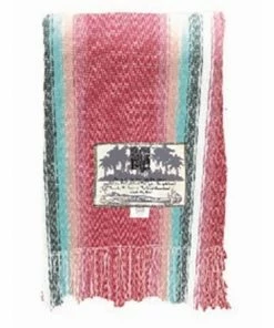 SENOR LOPEZ 75" x 58" Beach Blanket, Redondo Red