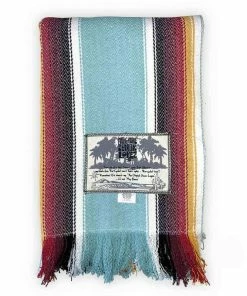 SENOR LOPEZ 75" x 58" Beach Blanket, Redondo Teal