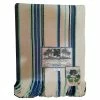 SENOR LOPEZ 75" x 58" Beach Blanket, Pechanga Blue