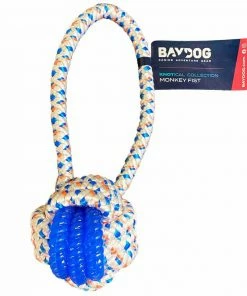 BAY DOG Monkey Fist Rope Dog Toy