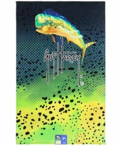 GUY HARVEY 58" x 36" Mahi Scales Towel