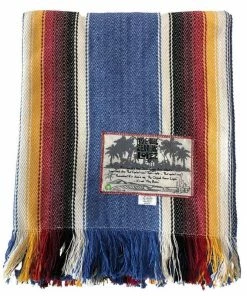 SENOR LOPEZ 75" x 58" Beach Blanket, Redondo Blue