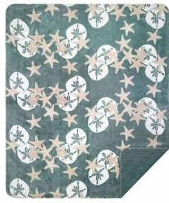 DENALI 60" x 72" Starfish & Sand Dollars Microplush Blanket