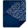 DENALI 60" x 72" Blue Fins Microplush Blanket
