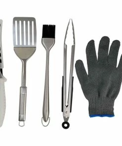 DANCO Catch, Clean & Cook 5-Piece Grill Kit