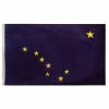 ANNIN FLAGMAKERS 12" x 18" Nylon Alaska State Flag -OUTDOOR LIVING Store 259507 1500.21042021113005