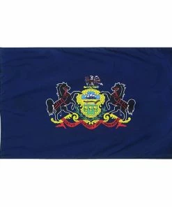 ANNIN FLAGMAKERS 12" x 18" Pennsylvania State Flag