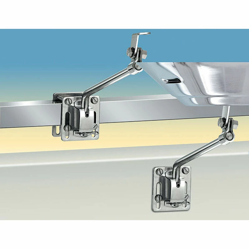 Square/Flat Rail or Side (Bulkhead) Mount for Magma Marine Kettle Grill 3 Square/Flat Rail or Side (Bulkhead) Mount for Magma Marine Kettle Grill