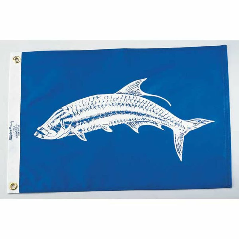 TAYLOR MADE Tarpon Fish Flag, 12" x 18" 3 TAYLOR MADE Tarpon Fish Flag, 12" x 18"