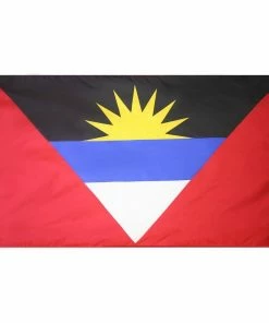 ANNIN FLAGMAKERS 12" x 18" Antigua Courtesy Flag