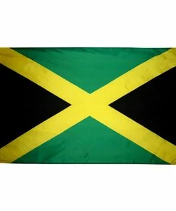 ANNIN FLAGMAKERS 12" x 18" Jamaica Courtesy Flag
