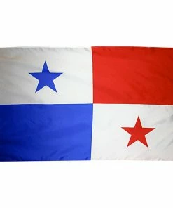 ANNIN FLAGMAKERS 12" x 18" Panama Courtesy Flag