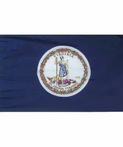 ANNIN FLAGMAKERS 12" x 18" Virginia State Flag