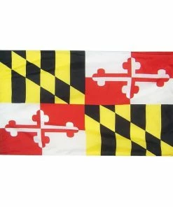 ANNIN FLAGMAKERS 12" x 18" Maryland State Flag